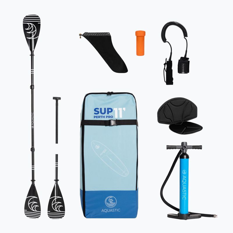 Irklentė SUP AQUASTIC Perth Pro 11' all-round blue 18