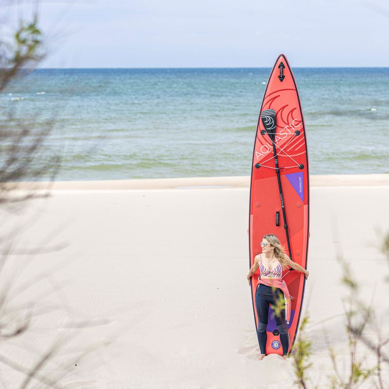 AQUASTIC Touring SUP lenta 12'6" raudona 13