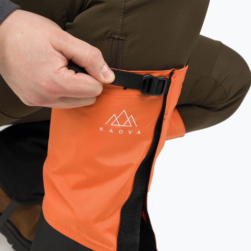 KADVA KDV-GTS014 oranžinės aulinės kojinės 5