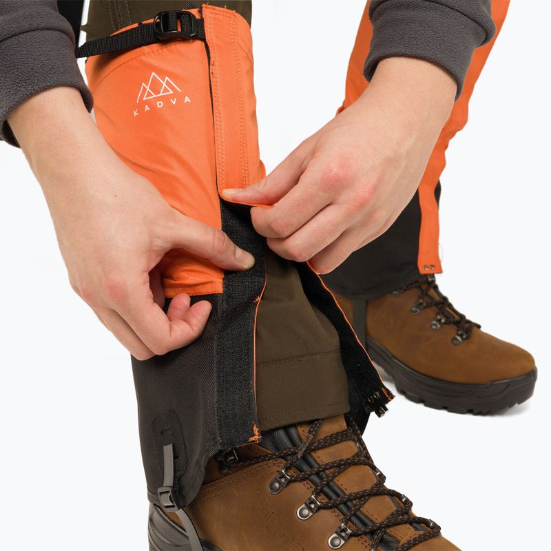 KADVA KDV-GTS014 oranžinės aulinės kojinės 4