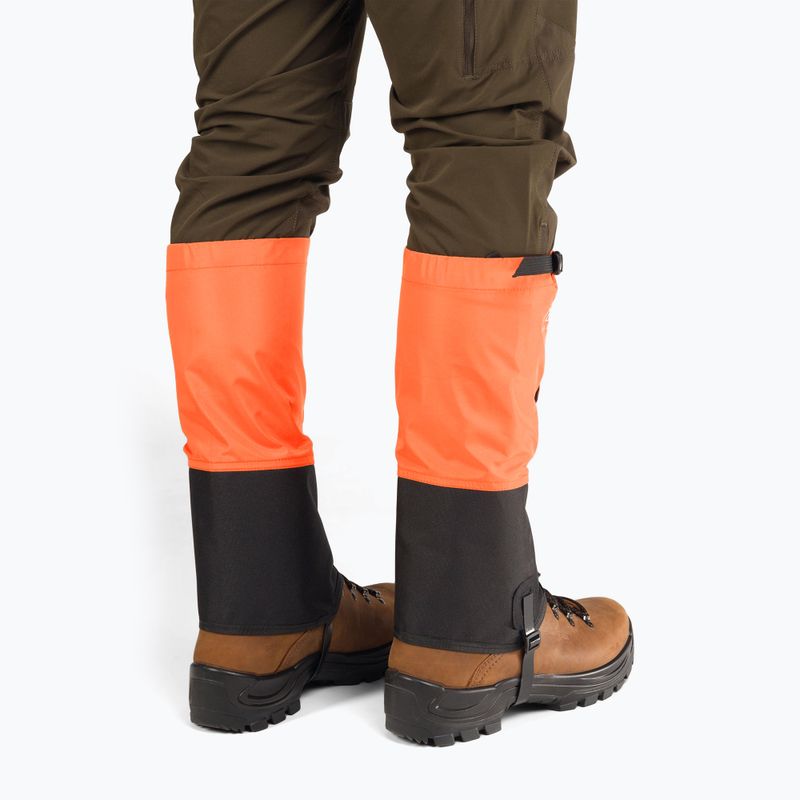 KADVA KDV-GTS014 oranžinės aulinės kojinės 2