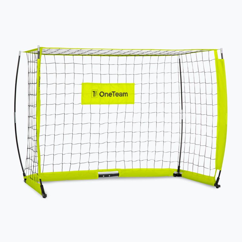 Futbolo vartai OneTeam Flex Square 180 x 120 cm žali