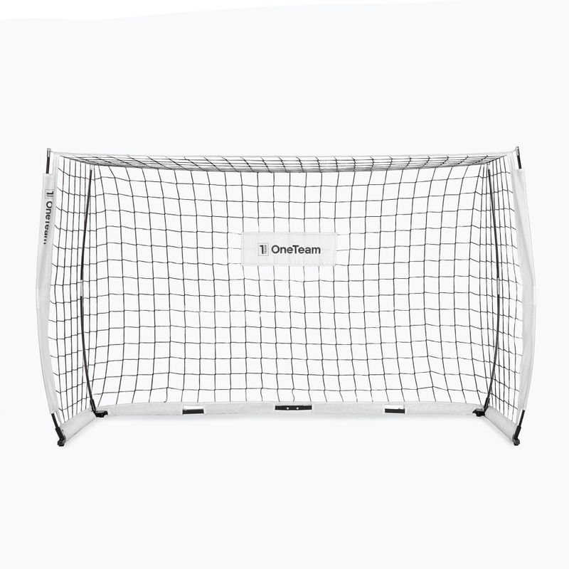 Futbolo vartai OneTeam Flex Square 240 x 150 cm balti 2