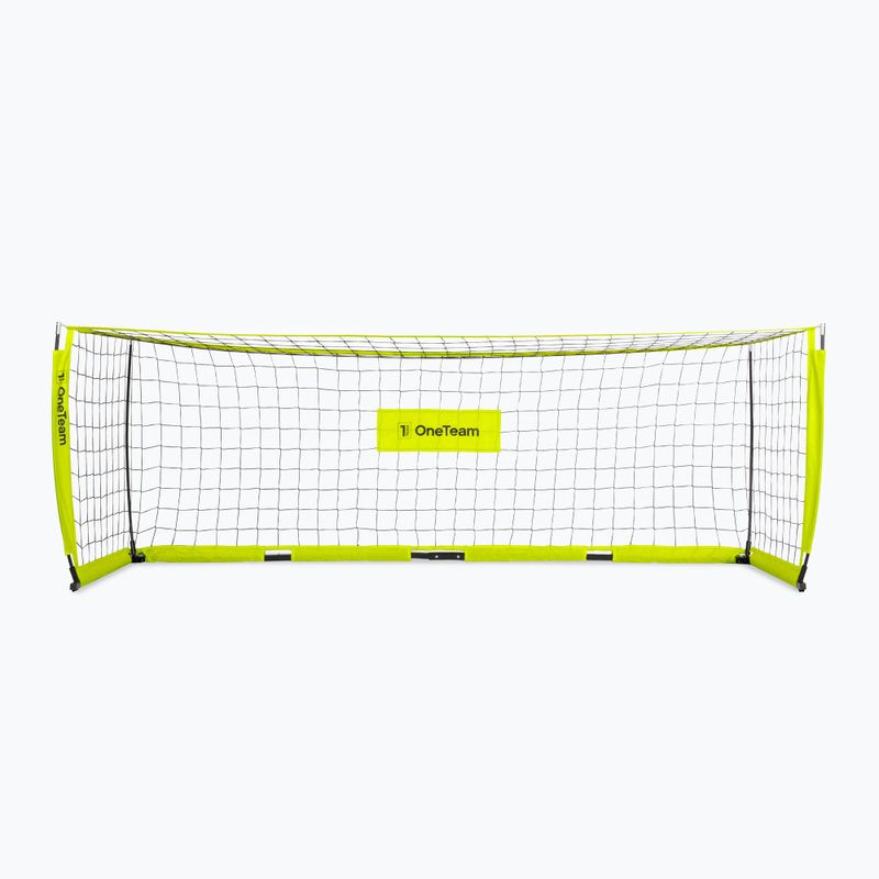 Futbolo vartai OneTeam Flex Square 300 x 100 cm žali 2