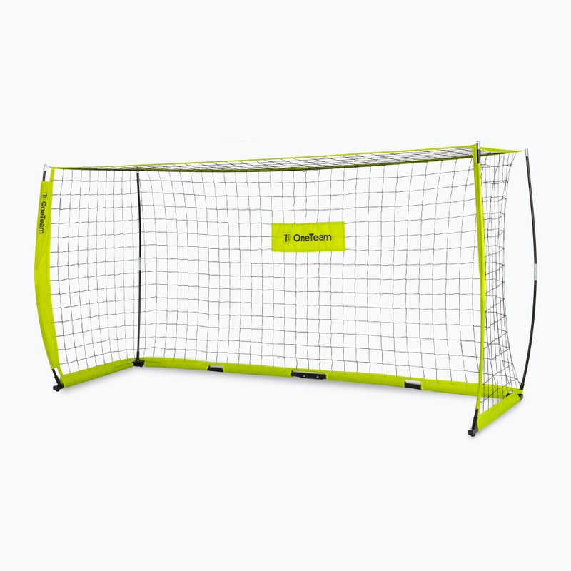 Futbolo vartai OneTeam Flex Square 300 x 155 cm žali 3