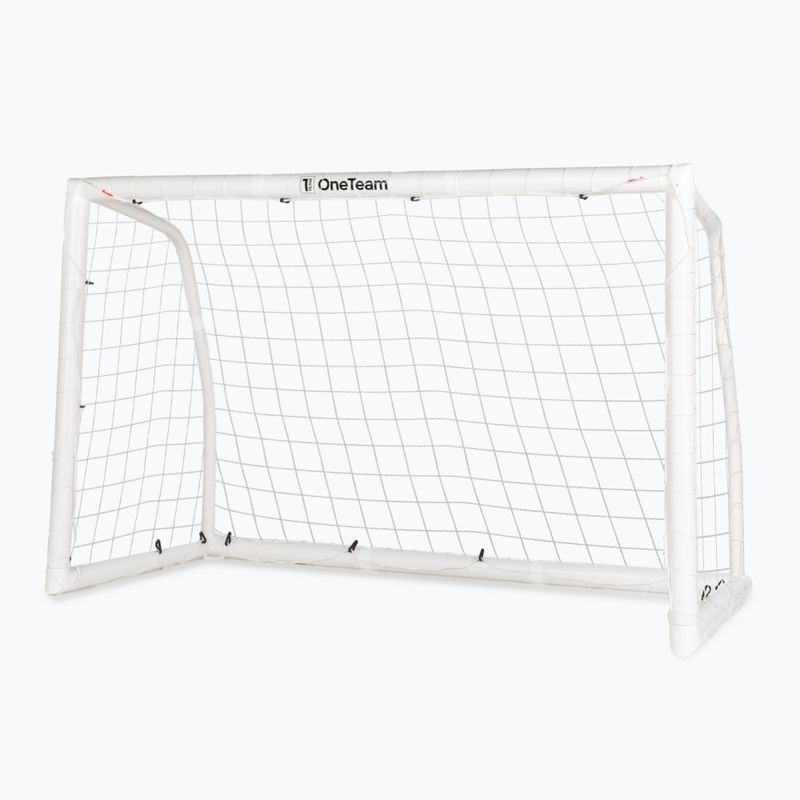 Futbolo vartai OneTeam PVC 182 x 120 cm balti 3