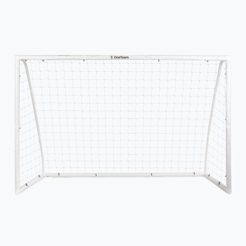 Futbolo vartai OneTeam PVC 300 x 200 cm balti 2