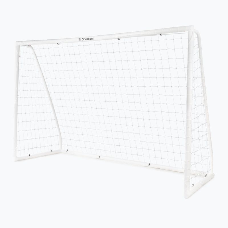 Futbolo vartai OneTeam PVC 300 x 200 cm balti 3