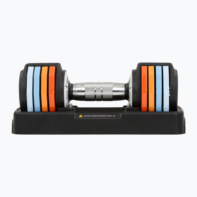 Reguliuojamų hantelių rinkinys XTREXO 2 x 5 kg multicolor 4