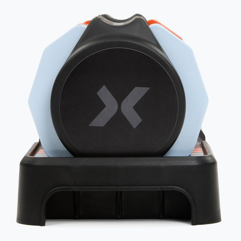 Reguliuojamų hantelių rinkinys XTREXO 2 x 5 kg multicolor 6