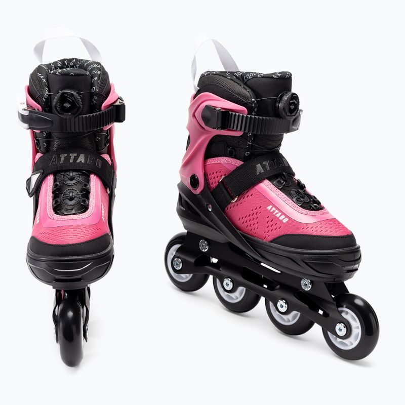 Vaikiški riedučiai ATTABO adjustable Stormglider 2 pink 13