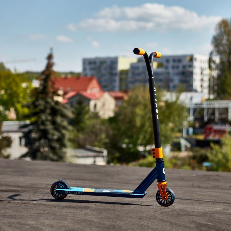 Vaikiškas laisvojo stiliaus paspirtukas ATTABO EVO 1.0 mėlynas 10