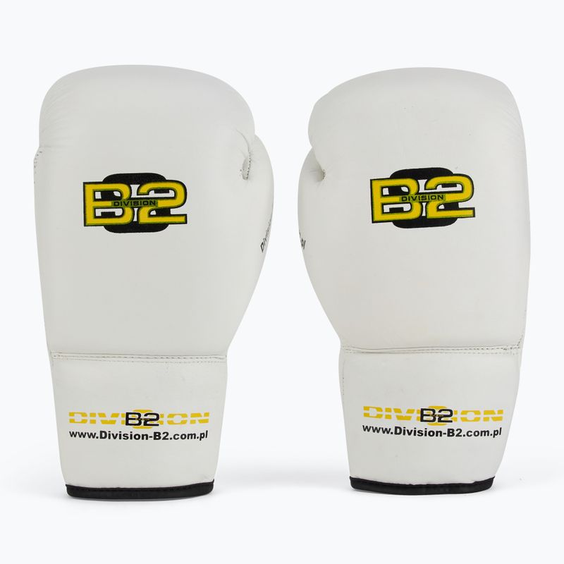 Bokso pirštinės DIVISION B-2 DIV-PFG1500 Pro 3-Layer Foam white 2