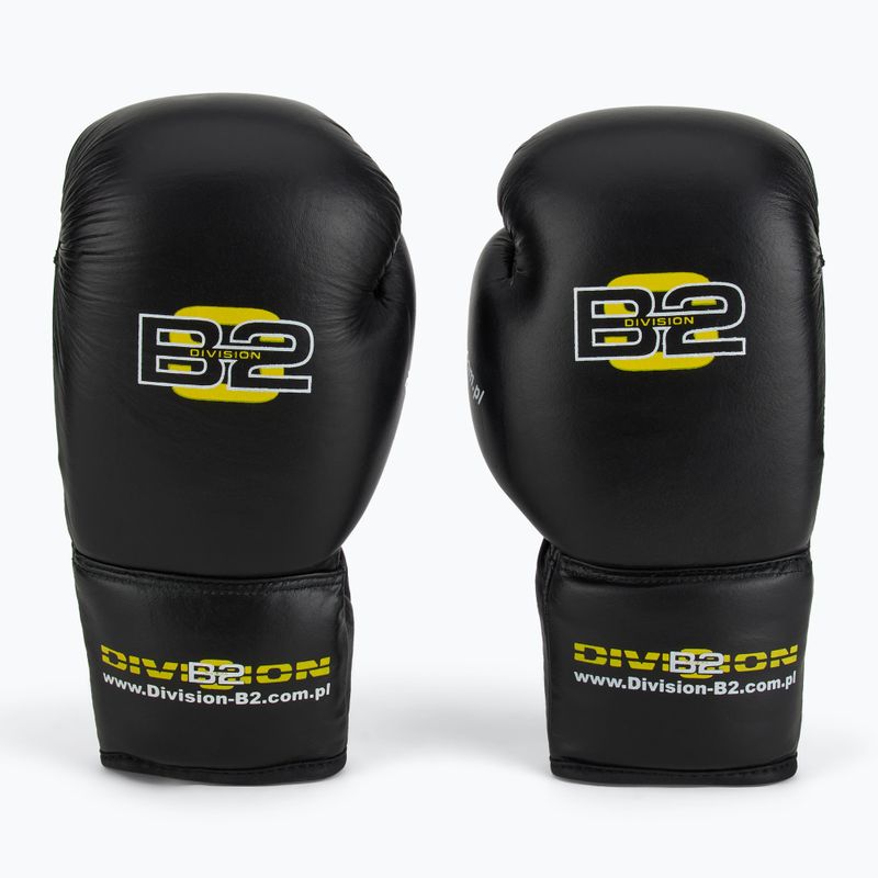 Bokso pirštinės DIVISION B-2 DIV-PFG1500 Pro 3-Layer Foam black 2