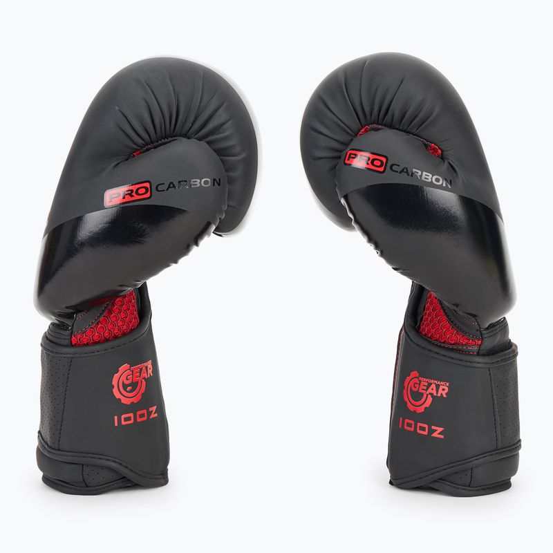 Bokso pirštinės DIVISION B-2 Pro Carbon black/red 4