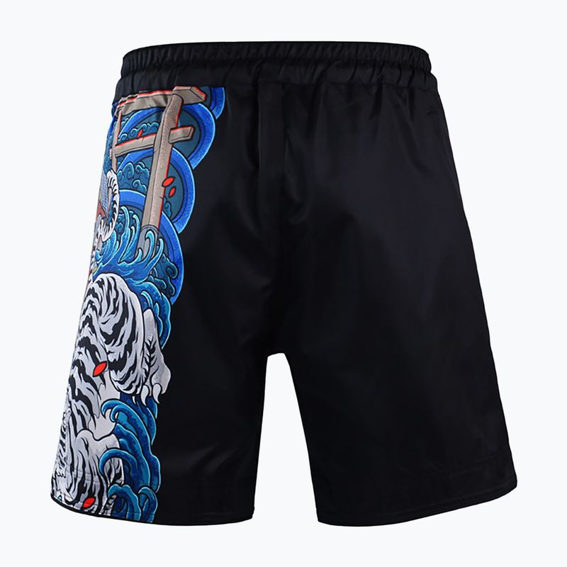 Ground Game MMA Yokai 3.0 vyrų MMA šortai juodi 22SHORTSMMAYOK3 4