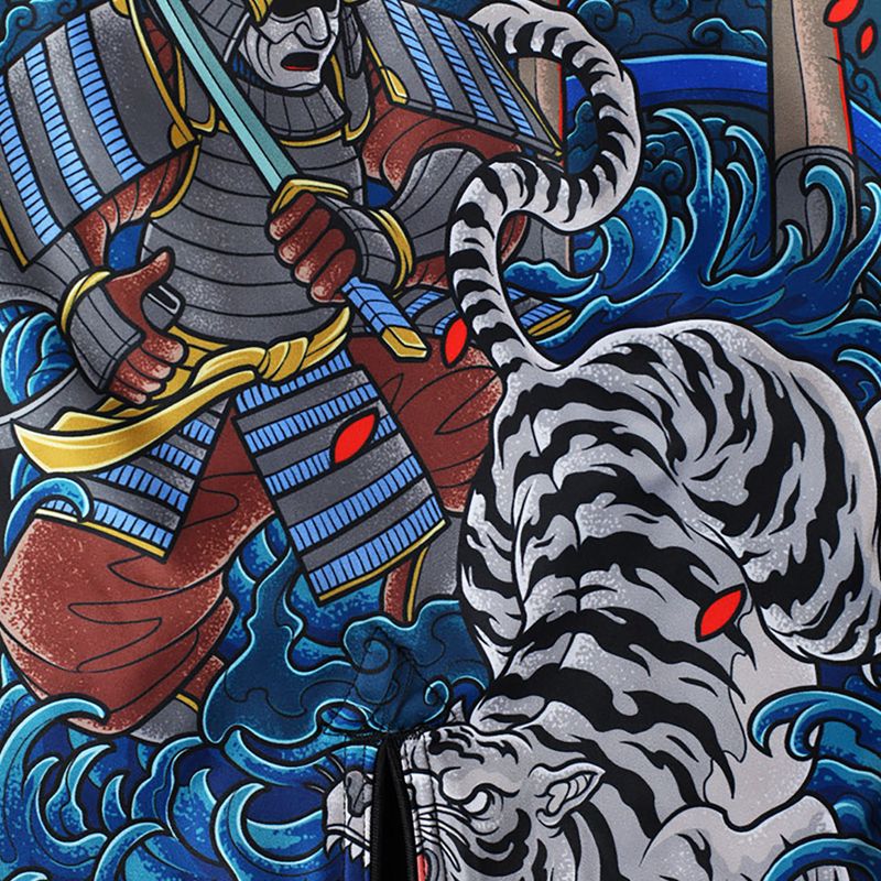 Ground Game MMA Yokai 3.0 vyrų MMA šortai juodi 22SHORTSMMAYOK3 7