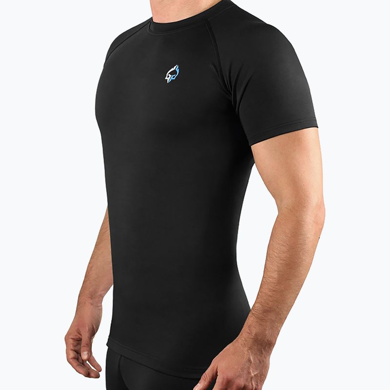 Vyriškas marškinėliai Ground Game Essential rashguard black 22RASHESLOGOSS 2