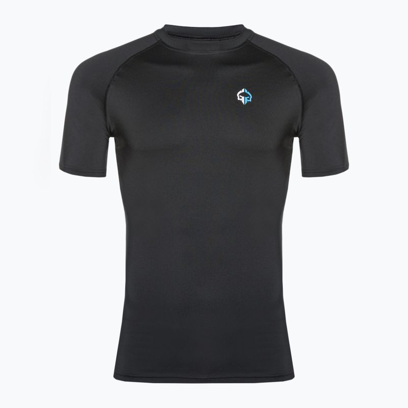 Vyriškas marškinėliai Ground Game Essential rashguard black 22RASHESLOGOSS 4