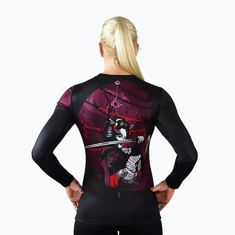 Moteriška apsauginė liemenė Ground Game Tsuru Warrior Rashguard black 22WRASHLSGEIS 2