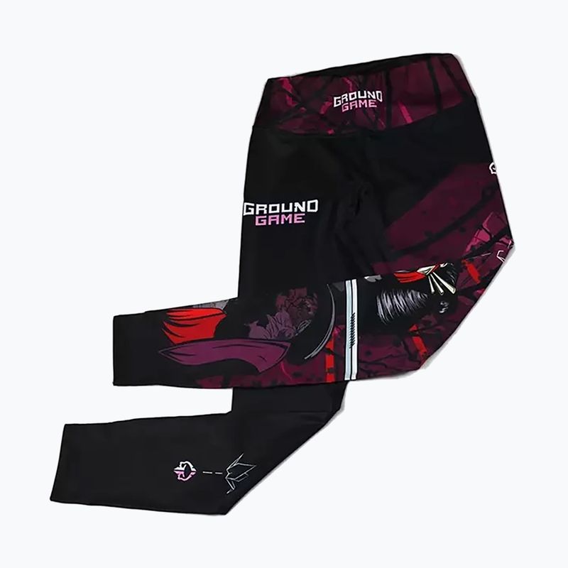 Moteriškos treniruočių tamprės Ground Game Tsuru Warrior multicolor 5
