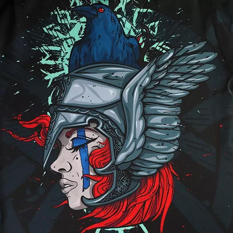 Moteriški marškinėliai Ground Game Valkyria multicolor 6