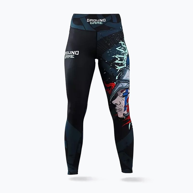 Moteriškos treniruočių tamprės Ground Game Valkyria multicolor