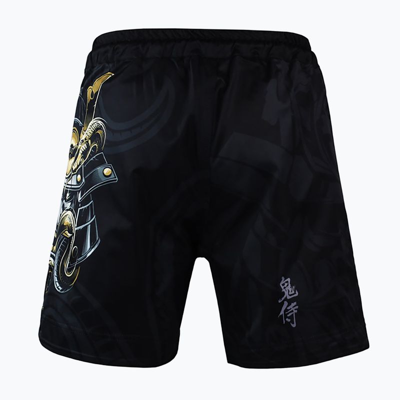 Vyriški Ground Game MMA šortai Oni Samurai black 22SHORMMASAM3 4