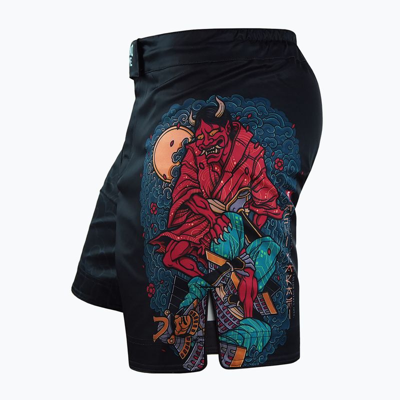 Treniruočių šortai Ground Game MMA Ashi Garami multicolor 3