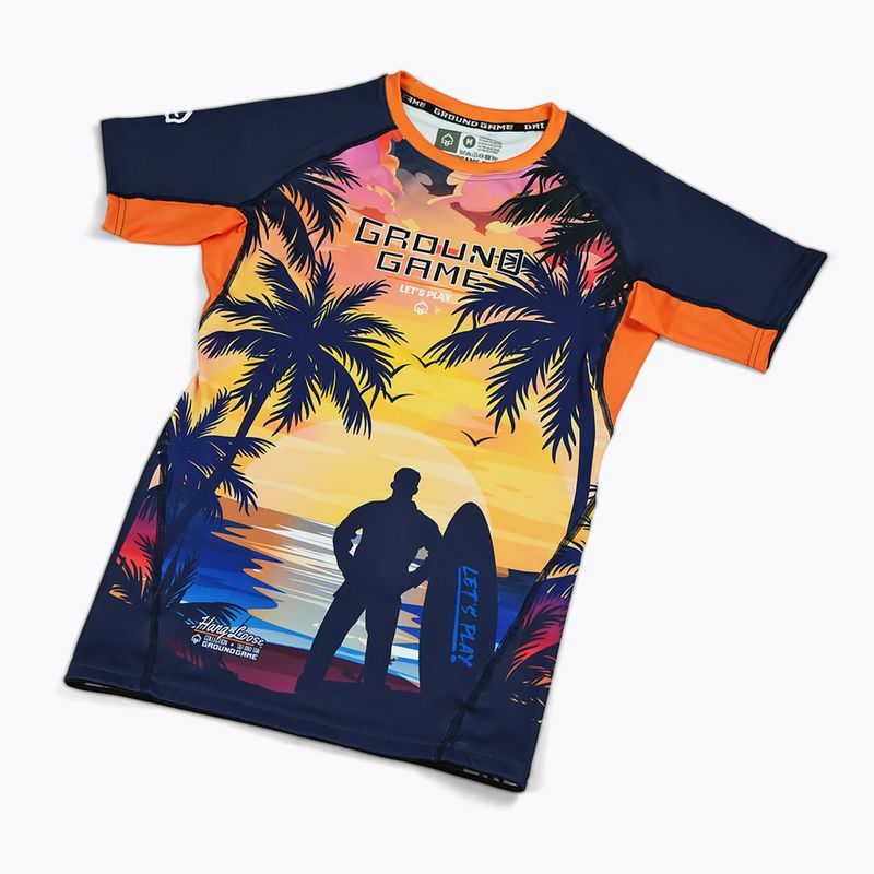 Vyriška "Ground Game Rashguard" striukė "Hang Loose" daugiaspalvė 3