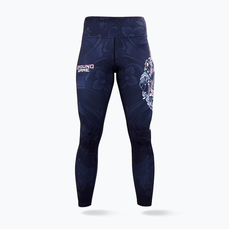 Moteriškos treniruočių tamprės Ground Game Asami multicolor