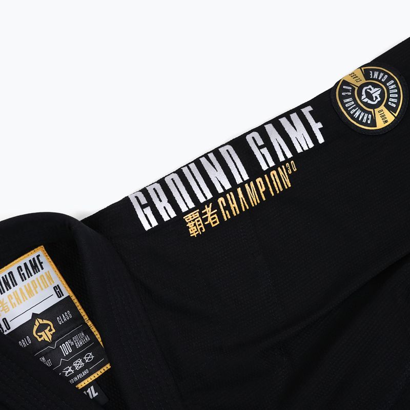 Brazilijos džiudžitsu GI Ground Game Champion 3.0 juodas 17