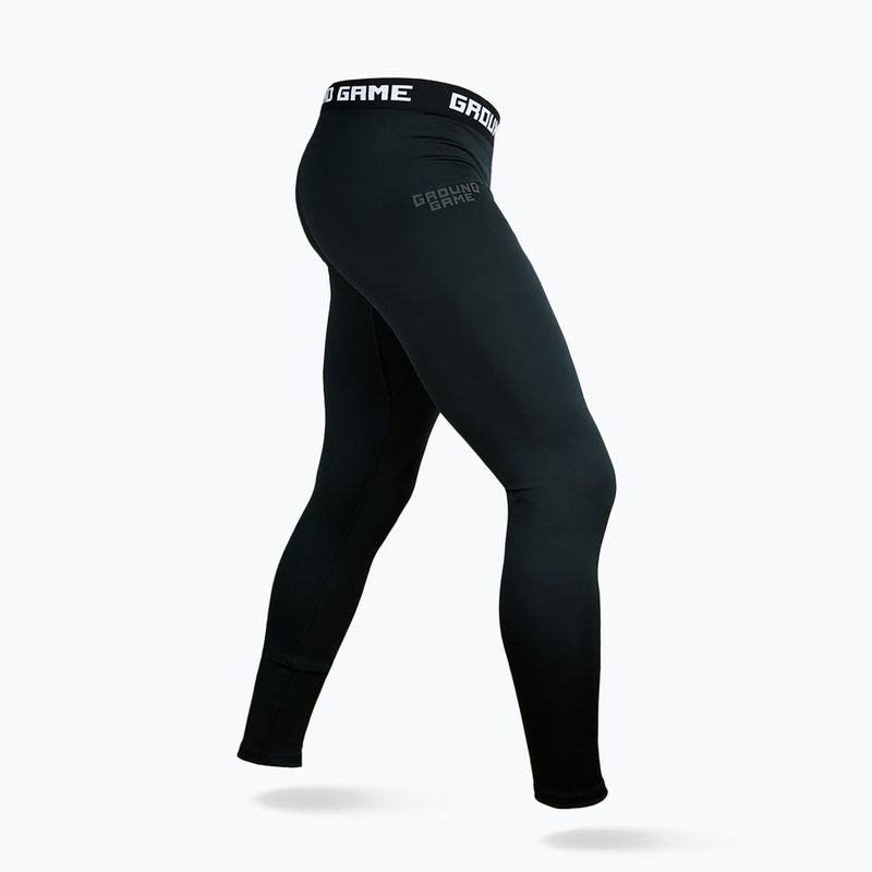 Treniruočių tamprės Ground Game Athletic Shadow Black czarny 3