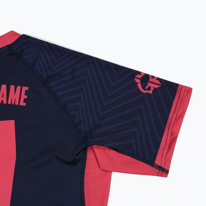 Marškinėliai Ground Game FC Armbar tamsiai mėlyni 5