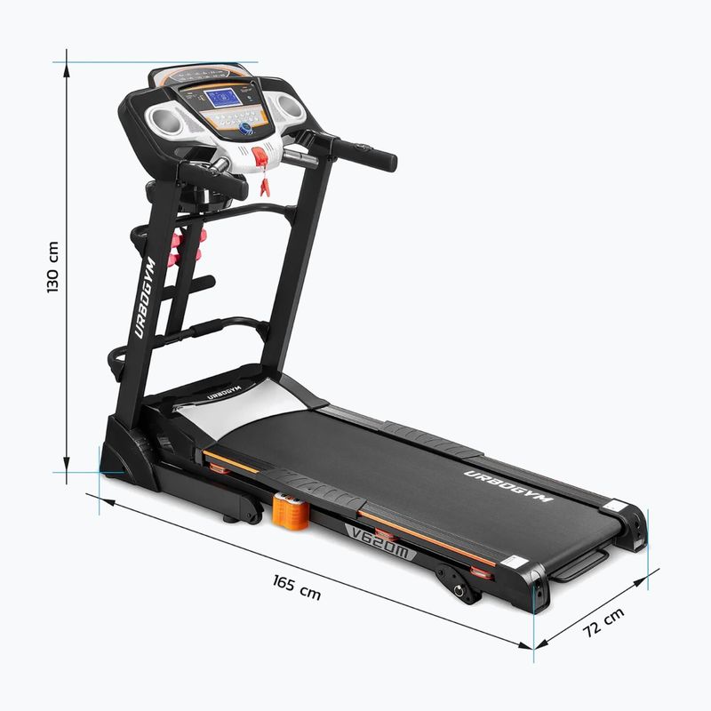 UrboGym V620M elektrinis bėgimo takelis 5904906085091 10