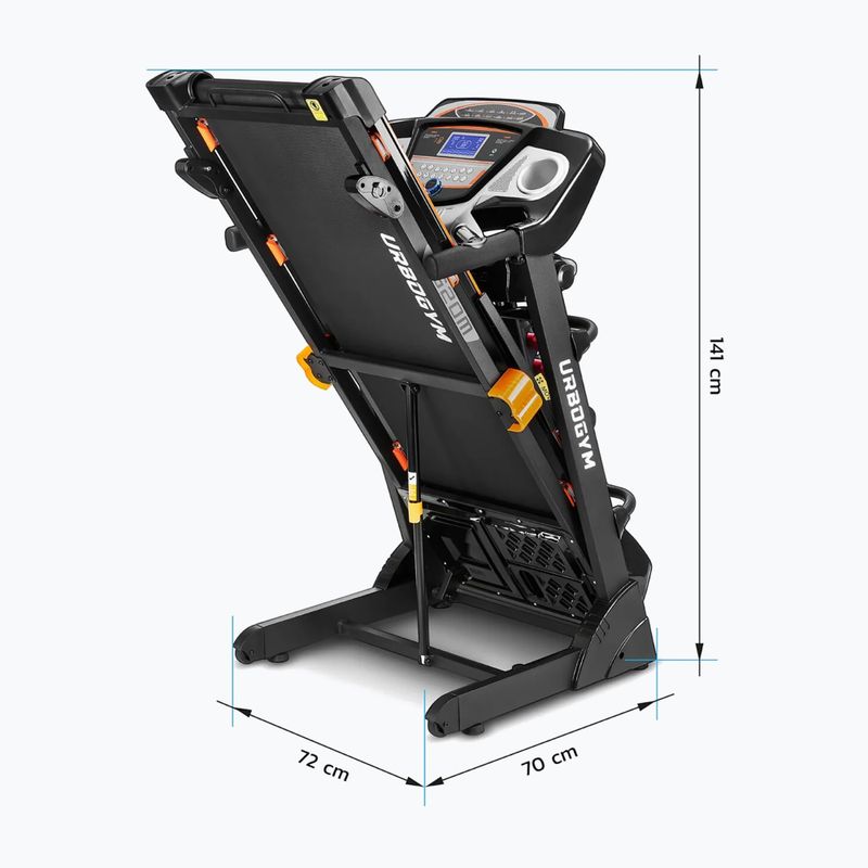UrboGym V620M elektrinis bėgimo takelis 5904906085091 11