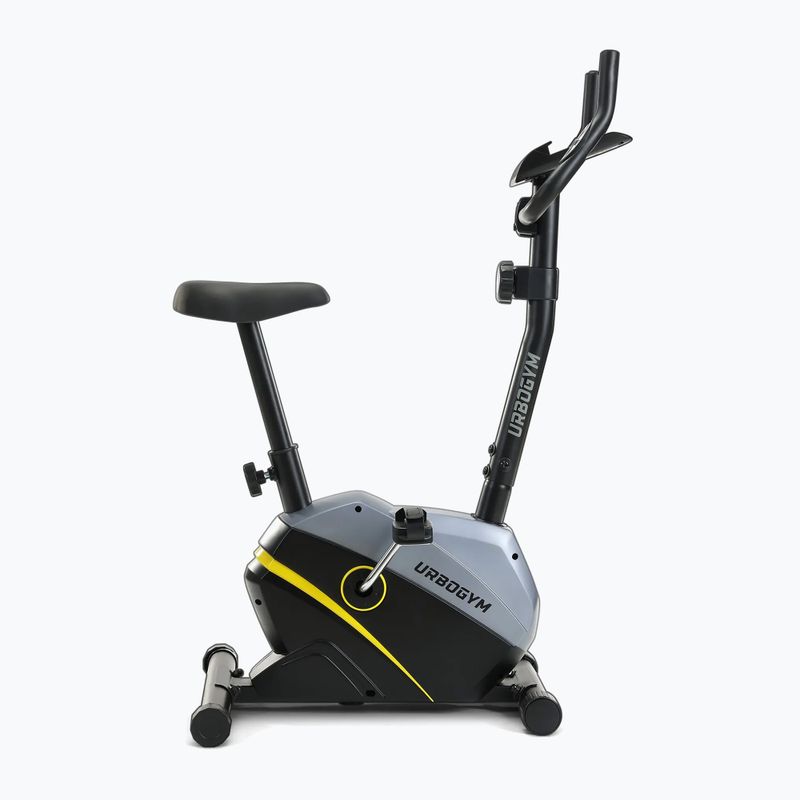 UrboGym Oxygen Yellow stacionarus dviratis juoda ir geltona UG-OXYGEN-Y