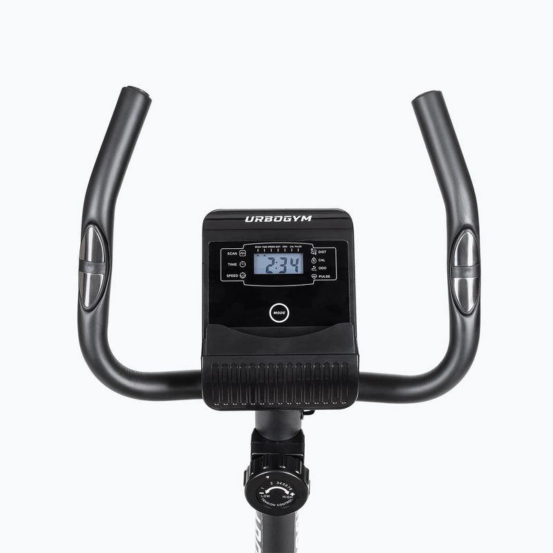 UrboGym Rocky stacionarus dviratis geltonas 5904906085565 2