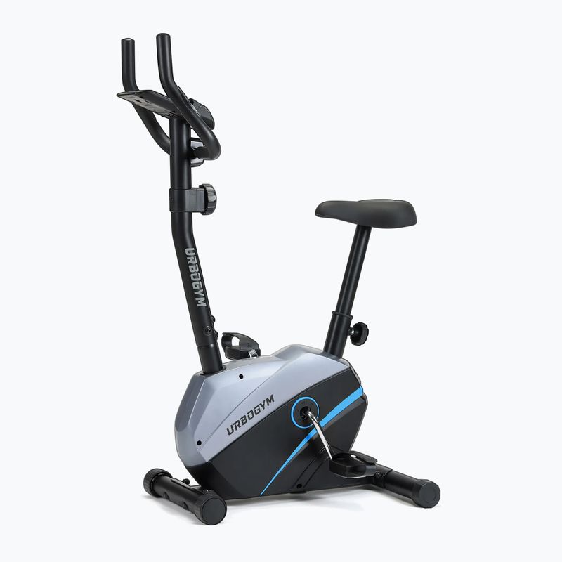 UrboGym Oxygen Blue juodai mėlynas stacionarus dviratis UG-OXYGEN-B 2