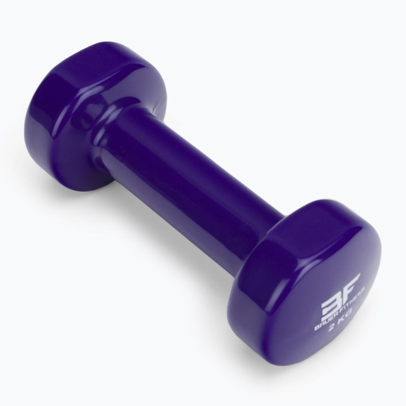 Bauer Fitness vinilo hanteliai 2 kg AC-1403 2