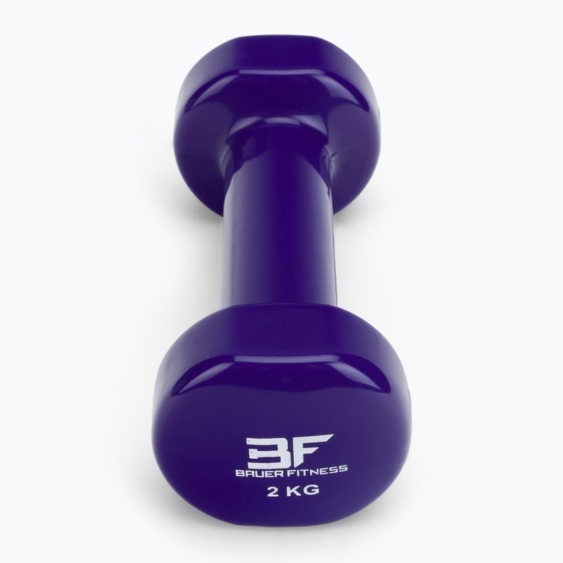 Bauer Fitness vinilo hanteliai 2 kg AC-1403 3