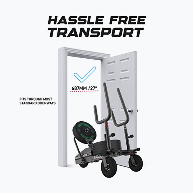 Jėgos treniruočių rogės XEBEX XT4 Sled black 3