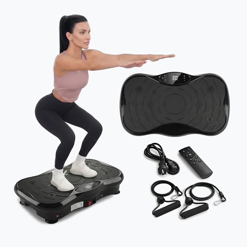 Vibracinė platforma Extralink Moonwalk Spin Move black 4