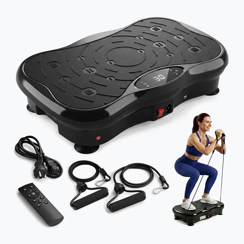 Vibracinė platforma Extralink Moonwalk Spin Move black 5