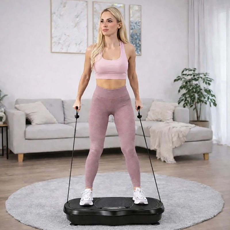 Vibracinė platforma Extralink Moonwalk Spin Move black 7
