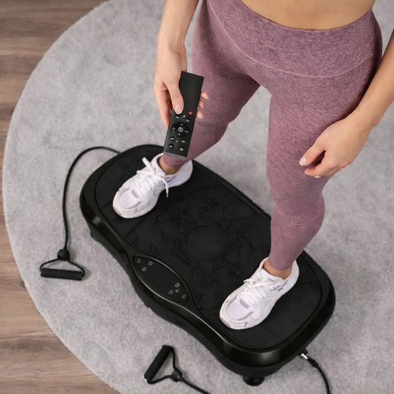 Vibracinė platforma Extralink Moonwalk Spin Move black 8