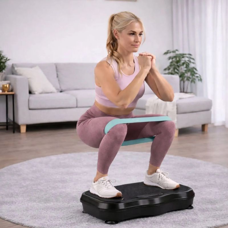 Vibracinė platforma Extralink Moonwalk Spin Move black 9