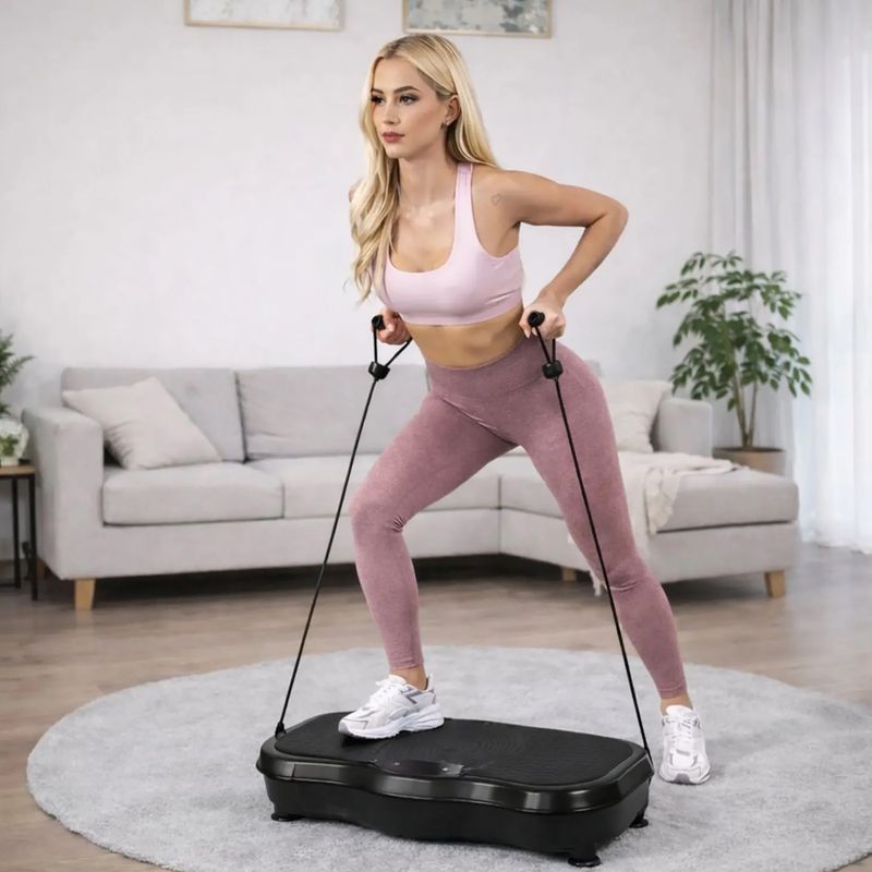 Vibracinė platforma Extralink Moonwalk Spin Move black 10