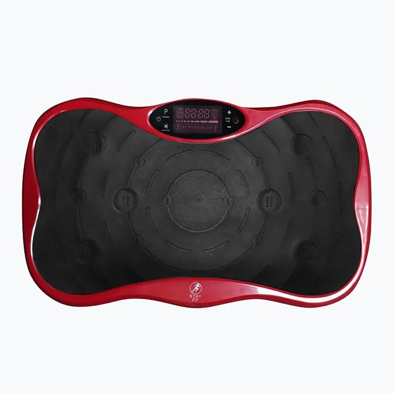 Vibracinė platforma Extralink Moonwalk Spin Move black/red 2