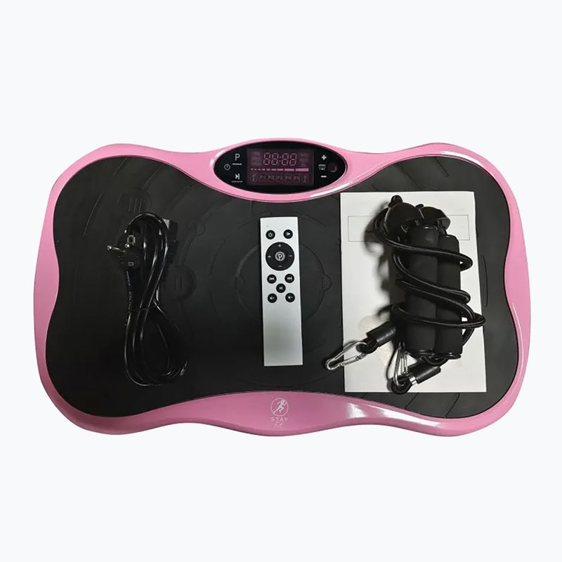 Vibracinė platforma Extralink Moonwalk Spin Move black/pink